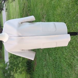 Max Mara Dress & Jacket 12 Ivory Virgin Wool